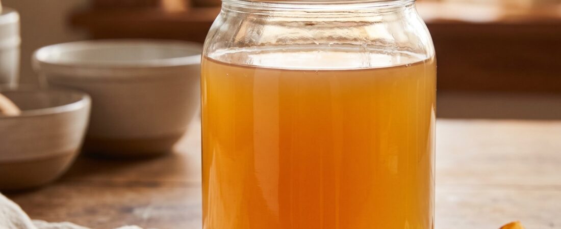 Apple Cider Vinegar Made From Scraps