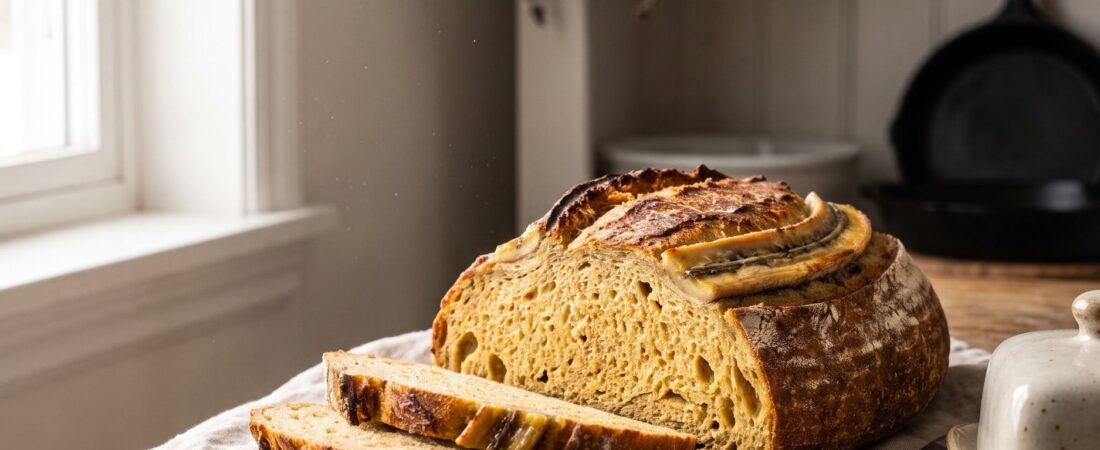 Banana Sourdough Bread
