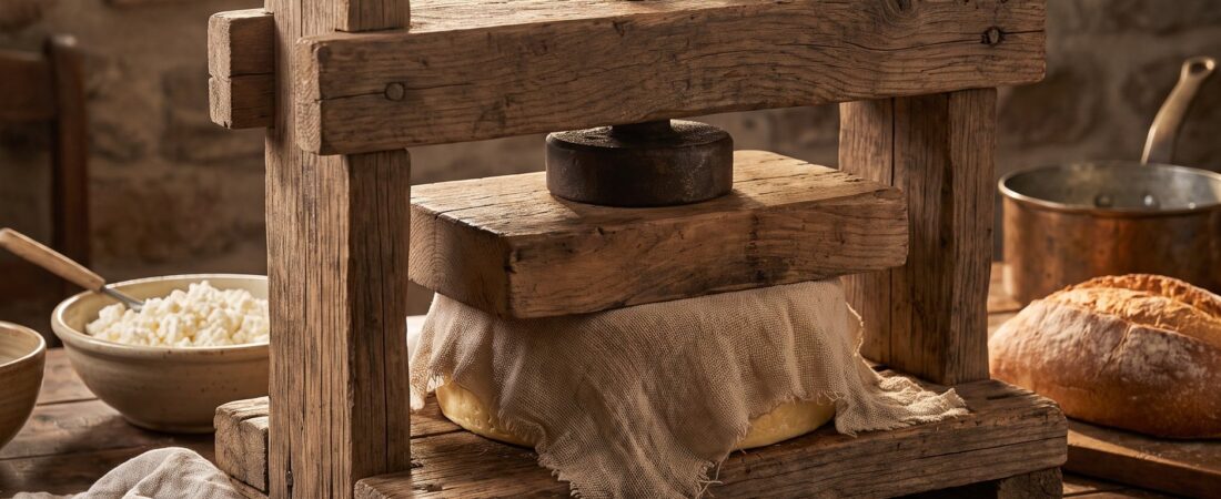 Build a Cheese Press From Scrap Wood