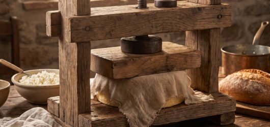 Build a Cheese Press From Scrap Wood