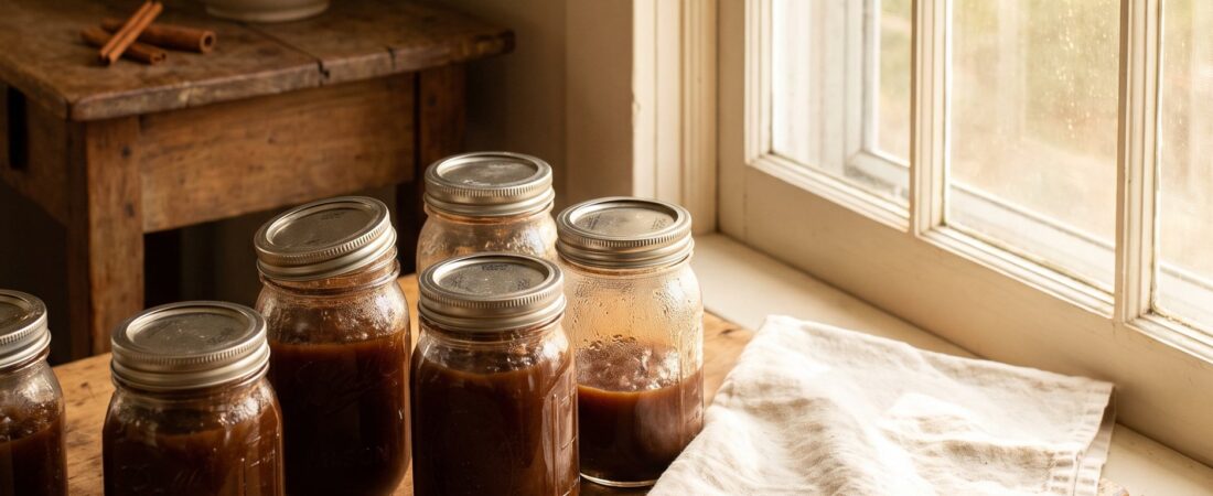 Canned Apple Butter — The All-Day Simmer