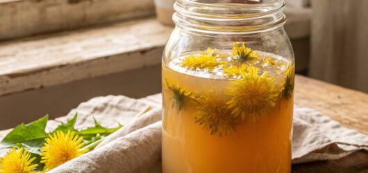 Dandelion Flower Kvass