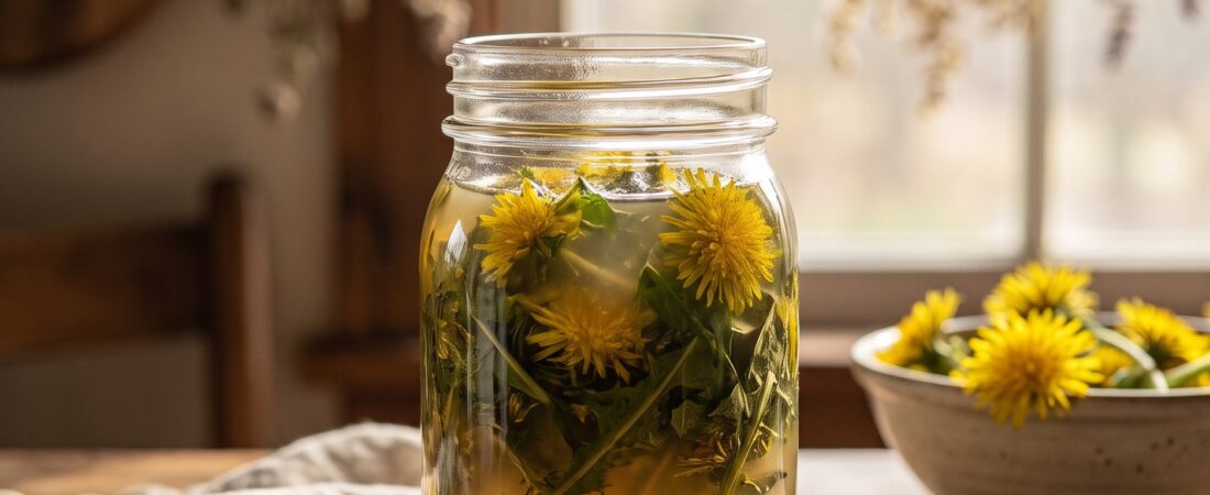 Dandelion Spring Tonic Kvass