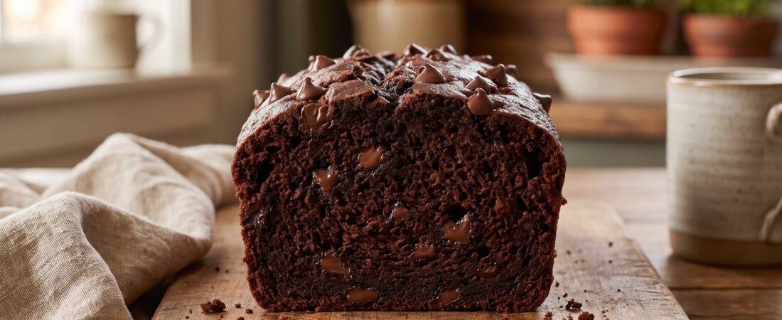 Double Chocolate Zucchini Bread
