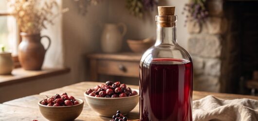 Elderberry, Rosehip and Garlic Immune Oxymel