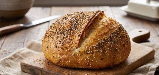 Everything Bagel Sourdough Boule