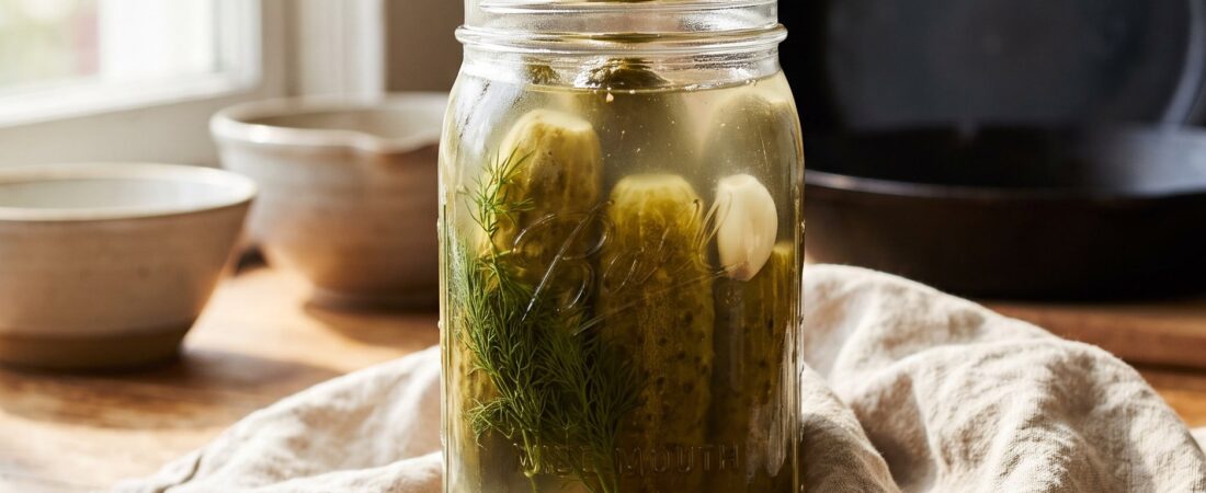 Fermented Dill Pickles