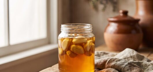 Fermented Garlic Honey