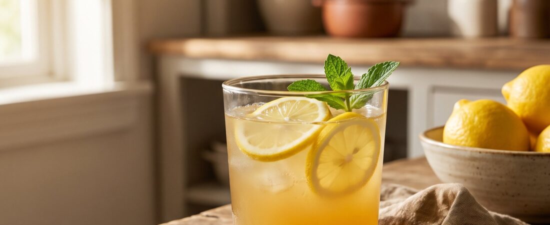 Fermented Honey Lemonade