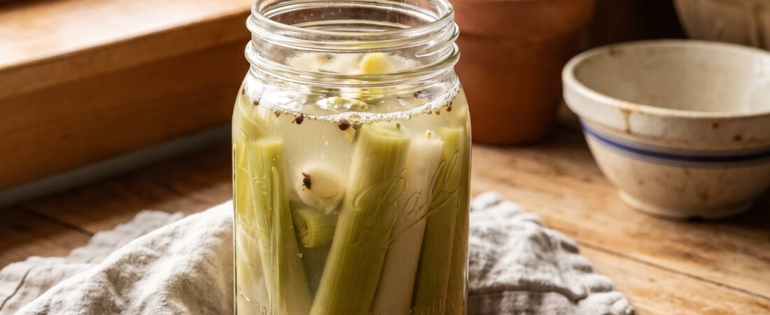 Fermented Leeks