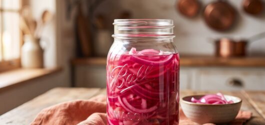 Fermented Red Onions