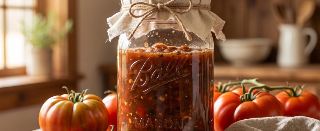 Fermented Salsa — Garden to Jar in One Afternoon