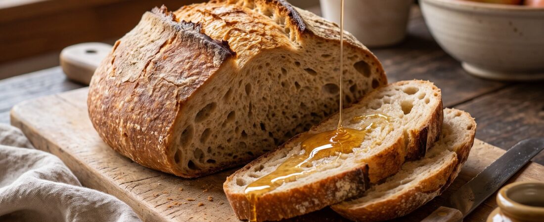 Honey Whole Wheat Sourdough