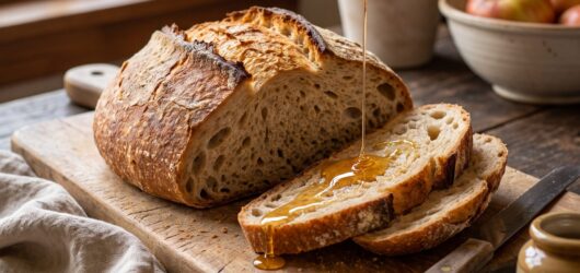 Honey Whole Wheat Sourdough