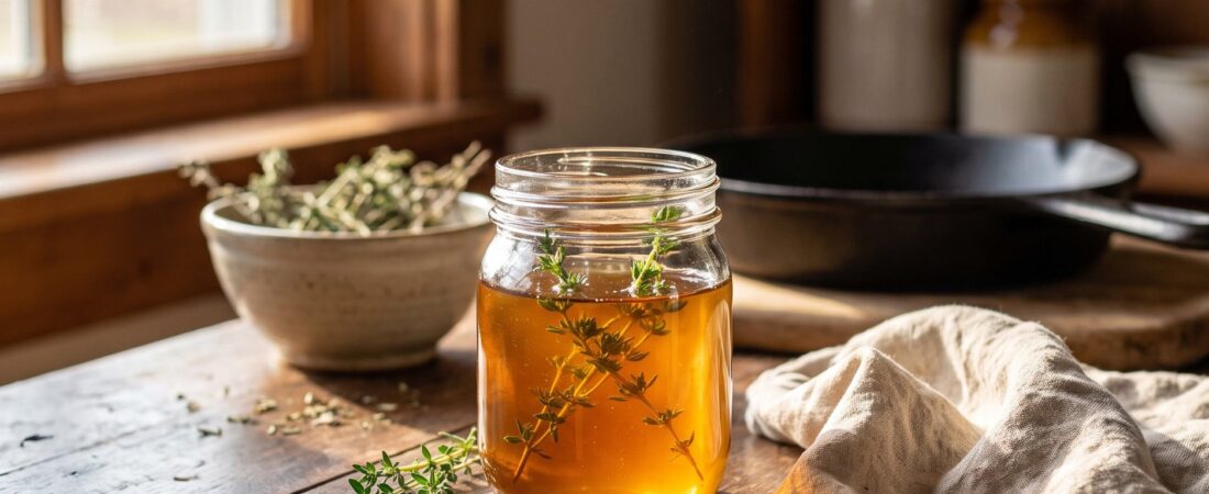 Oxymel of Thyme and Honey