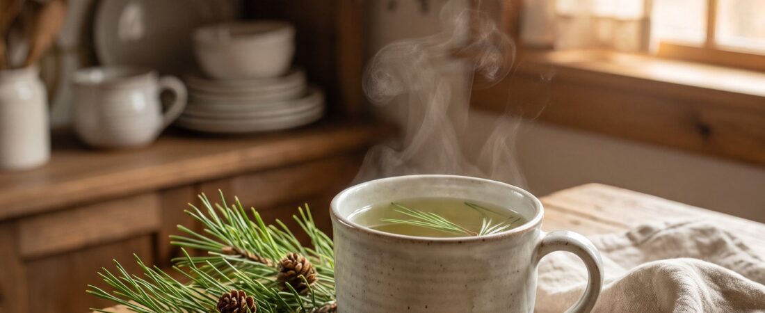 Pine Needle Vitamin C Winter Tea