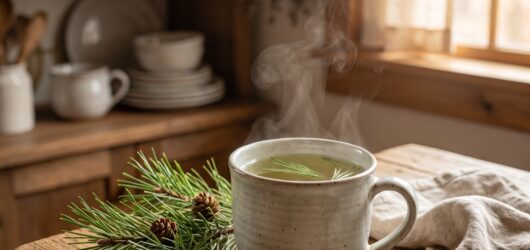 Pine Needle Vitamin C Winter Tea