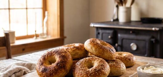 Sourdough Bagels