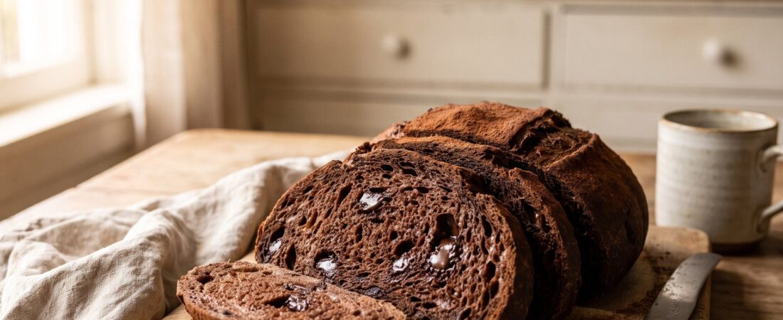 Sourdough Chocolate Loaf