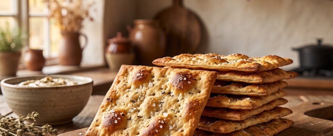 Sourdough Crackers