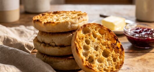Sourdough English Muffins