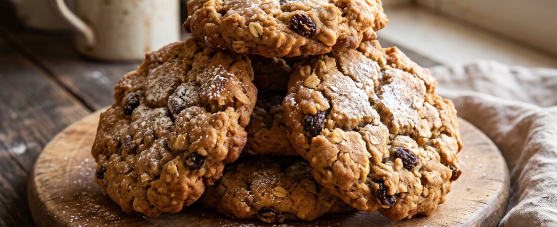 Sourdough Oatmeal Cookies