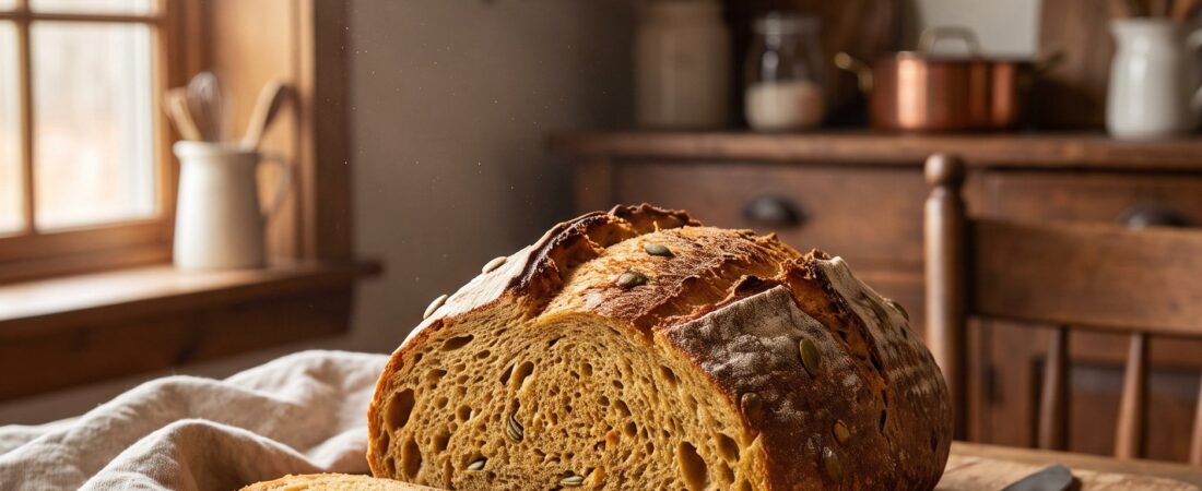 Sourdough Pumpkin Bread