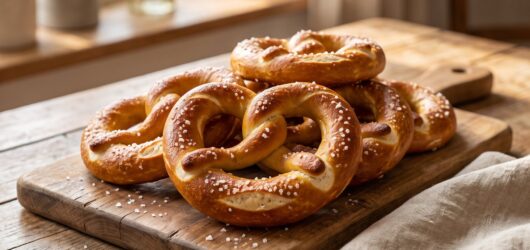 Sourdough Soft Pretzels
