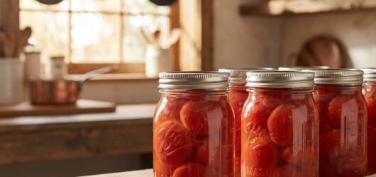 Water Bath Canned Tomatoes