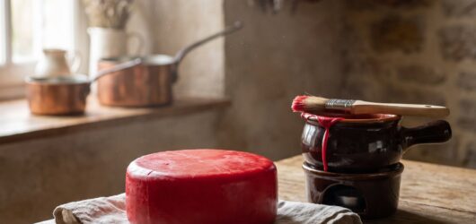 Waxing Cheese for Six Months of Storage