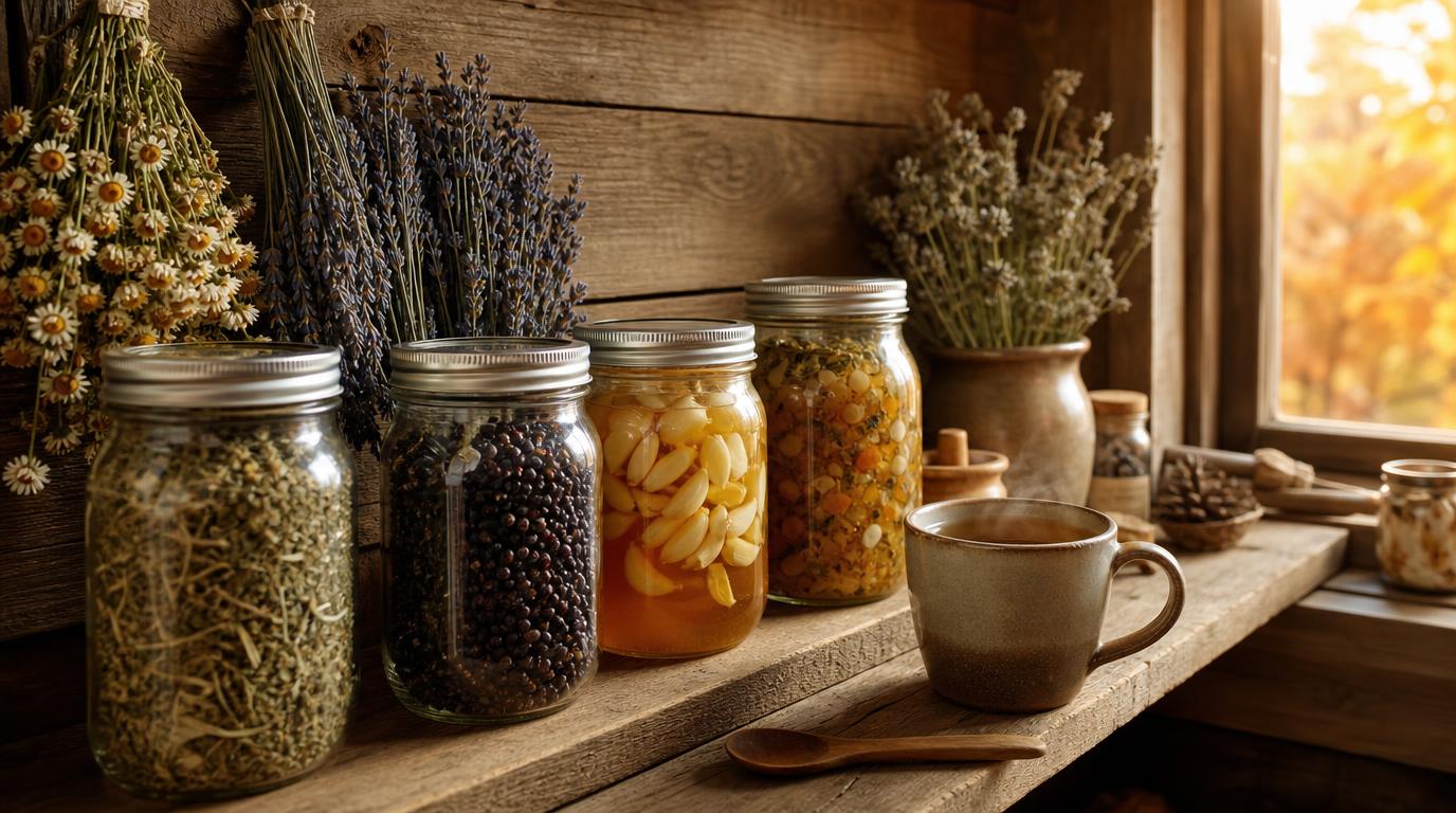10 Traditional Herbal Remedies Amish Families Keep on Hand Before Cold Season